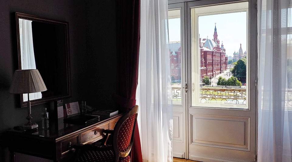 view from hotel room